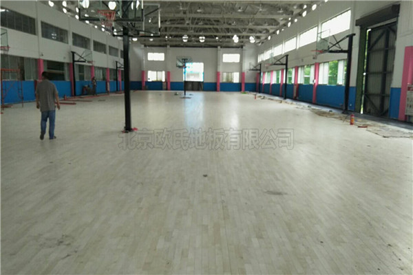 籃球館木地板